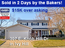 307 Knob Hill Sold by the Bakers