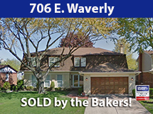 706 Waverly sold by the Bakers
