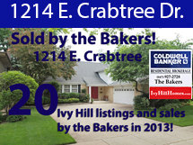 1214 Crabtree sold by the Bakers