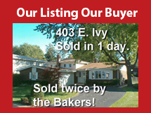 403 E Ivy sold by the Bakers