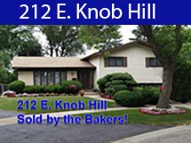 212 Knob Hill Sold by the Bakers