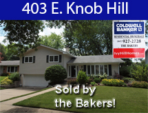 403 Knob Hill sold by the Bakers