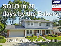 706 Valley Lane Sold by the Bakers