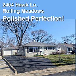 2404 Hawk Ln.Rolling Meadows listed by the Bakers